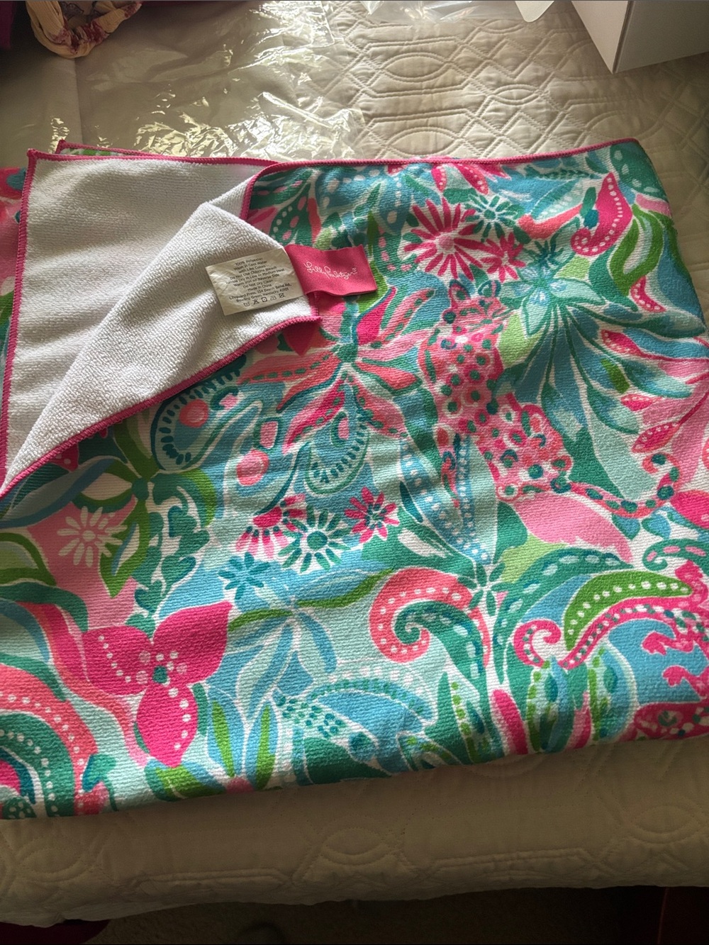 Lilly Pulitzer beach towel
